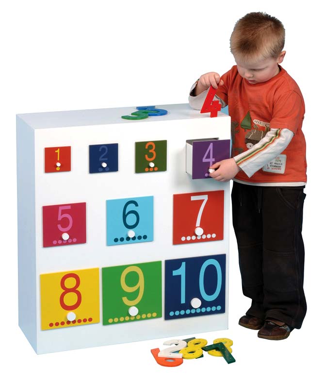 e4e Wooden Number Drawers