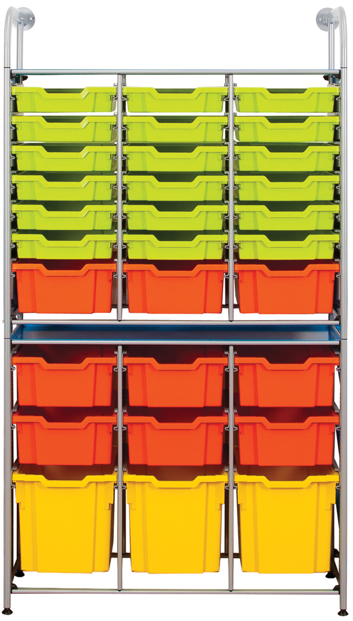 Callero Resources Combo Unit With 18 Shallow, 9 Deep And 3 Jumbo Trays