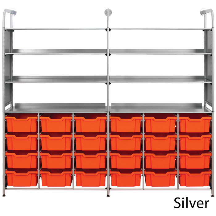 Callero® Resources Combo Extra Unit With 24 Deep Trays