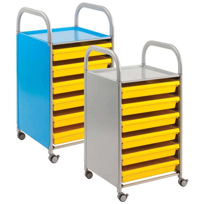 Callero® A3 Paper Trolley With 6 Trays