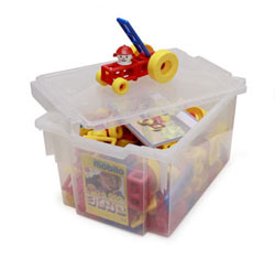 Mobilo 424 Piece Construction Set & Gratnells Tray And Lid