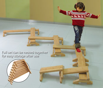 Bamboo Balance Path (9 Piece Set)