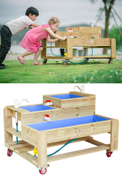 Classic World Outdoor Mobile Water Play Table