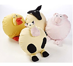 Farmyard Cushions (Set of 4)