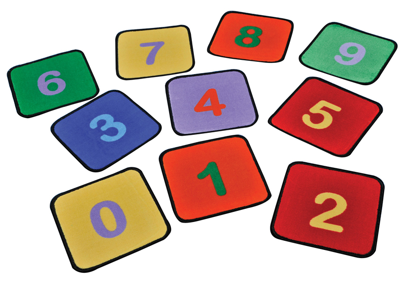 Number Squares - Pack of 10 Number Squares - Pack of 10