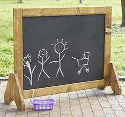 Freestander Double Sided Chalkboard