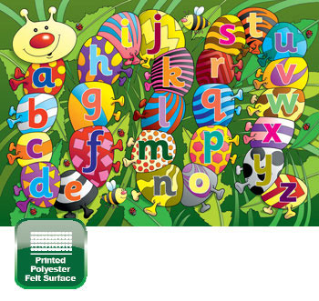 Alphabet Caterpillar Playmat - 1m Width