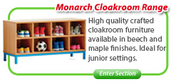 Monarch Cloakroom Range