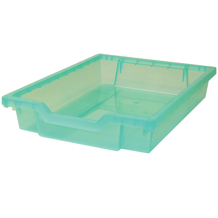 Gratnells Antimicrobial BioCote Compact Shallow Trays - Pack Of 12