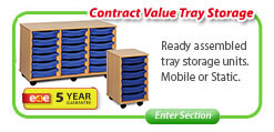 Contract Value Tray Storage