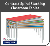 Contract Spiral Stacking Classroom Tables