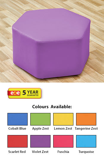 Acorn Primary Large Hexagon Foam Seat