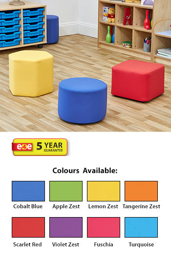 Acorn Simple Shapes Foam Seats - (Set of Three)