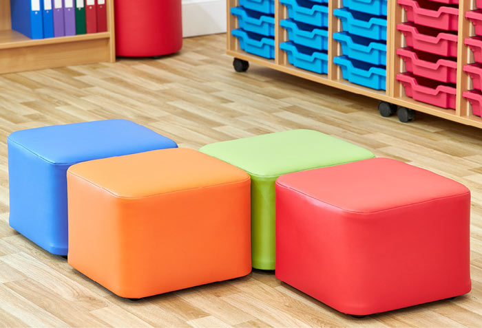 Acorn Early Years Cube Foam Seats - (Set of Four)