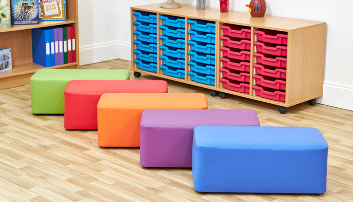 Acorn Early Years Beam Foam Seats - (Set of Five)