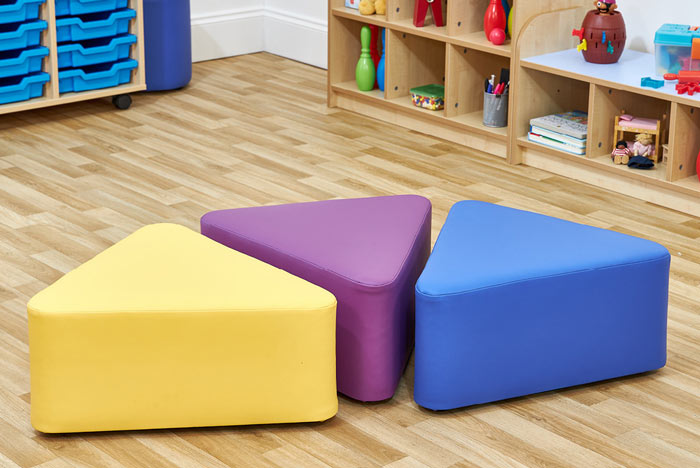 Acorn Early Years Large Wedge Foam Seats - (Set of Three)