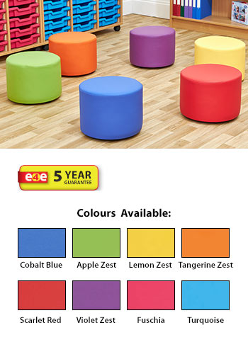 Acorn Primary Mini Dot Foam Seats - (Set of Six)