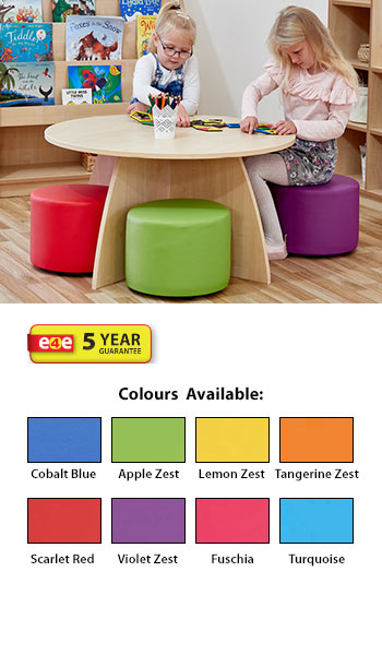 Acorn Early Years Activity Table with Four Dot Seats