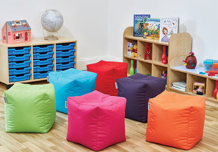 Acorn Bean Cube Seat - (Set of Six)