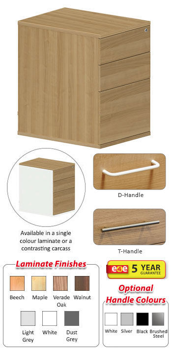 Xen Desk High Static Pedestal