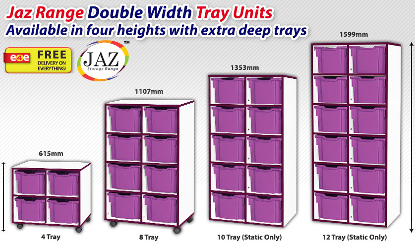 Double Width Extra Deep Tray Frag