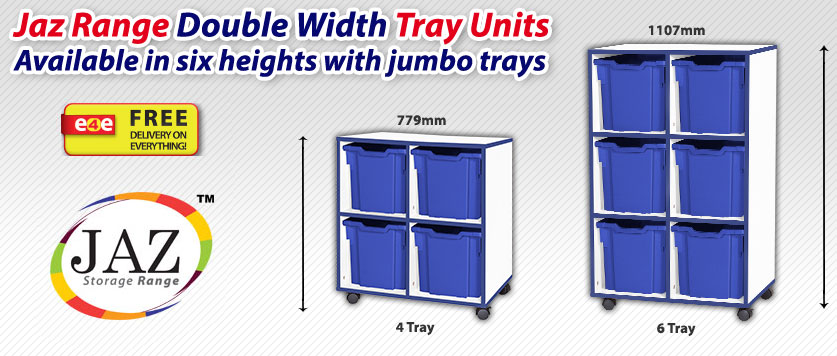 Double Width Jumbo Tray Frag