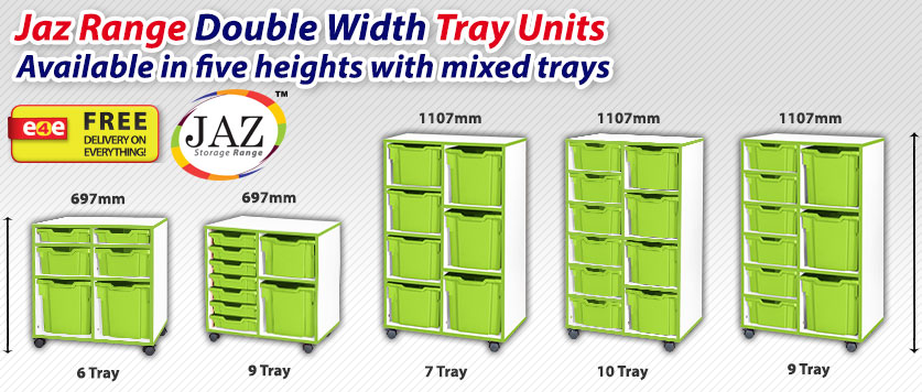 Double Width Variety Tray Frag