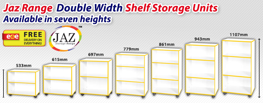 Double Width Shelf Unit frag