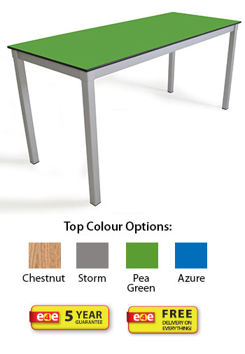 Enviro Compact Table - Solid Top L1500 x W600mm