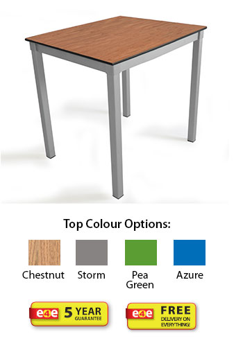 Enviro Compact Table - Solid Top L600 x W600mm