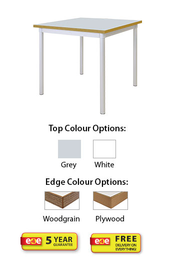 WorkSpace Square Table - L600 x W600mm