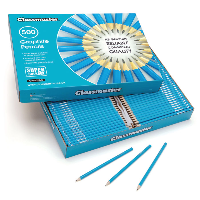 Classmaster - 500 HB Graphite Pencils