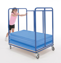 Aerobic Mat Trolley