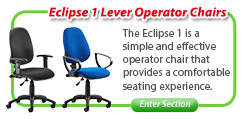 Eclipse 1 Lever Operator Chairs