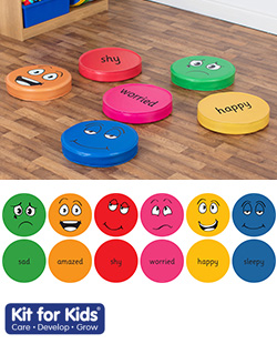 English Emotion Cushions (Pack 1)