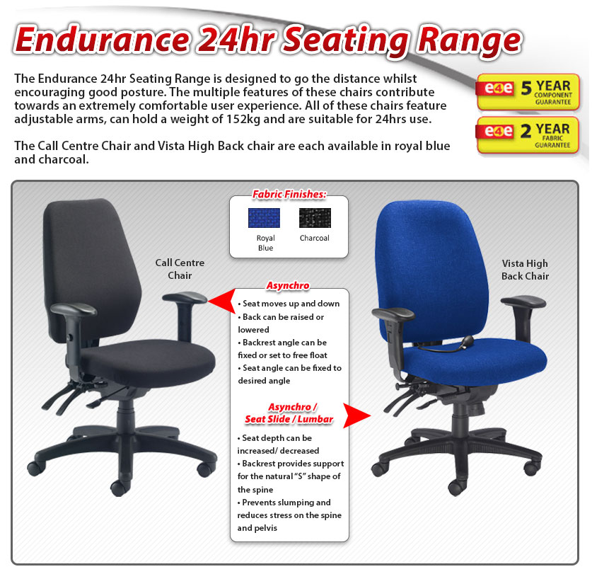 Endurance 24hr Seating Range fragment