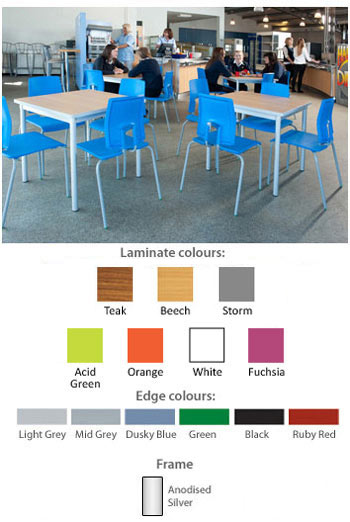 GOPAK Enviro Square Table - 750 x 750mm