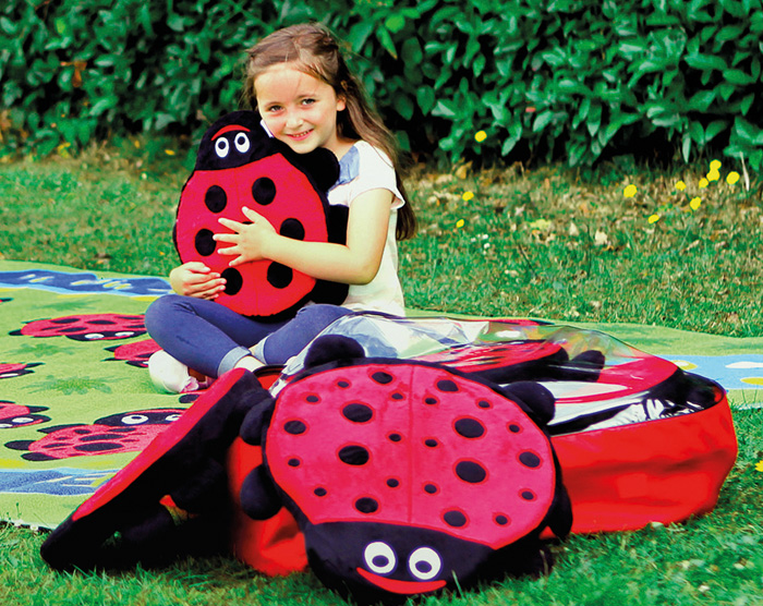 Back To Nature™ Ladybird Counting Story Cushions