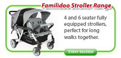 Familidoo Multi-Passenger Stroller Range