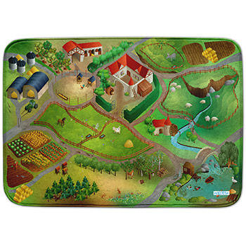 Farm Roadways Playmat