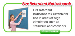 Fire Retardant Noticeboards