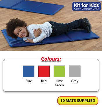 Folding Sleep Mat - Pack Of 10