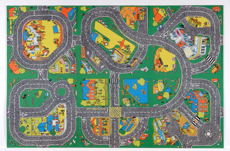 Original Roadway Playmat - 1.5m x 1m