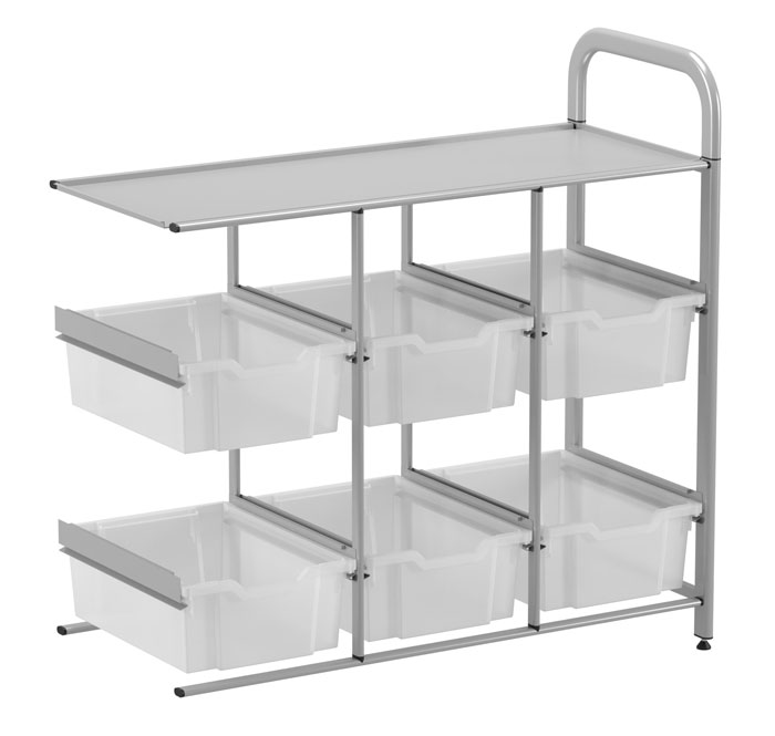 Callero Custom - Library Unit Add On (6 Deep Trays)