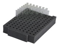 Gratnells Tray Inserts - Foam 108 Test Tubes Holder Insert (Pack of 6)