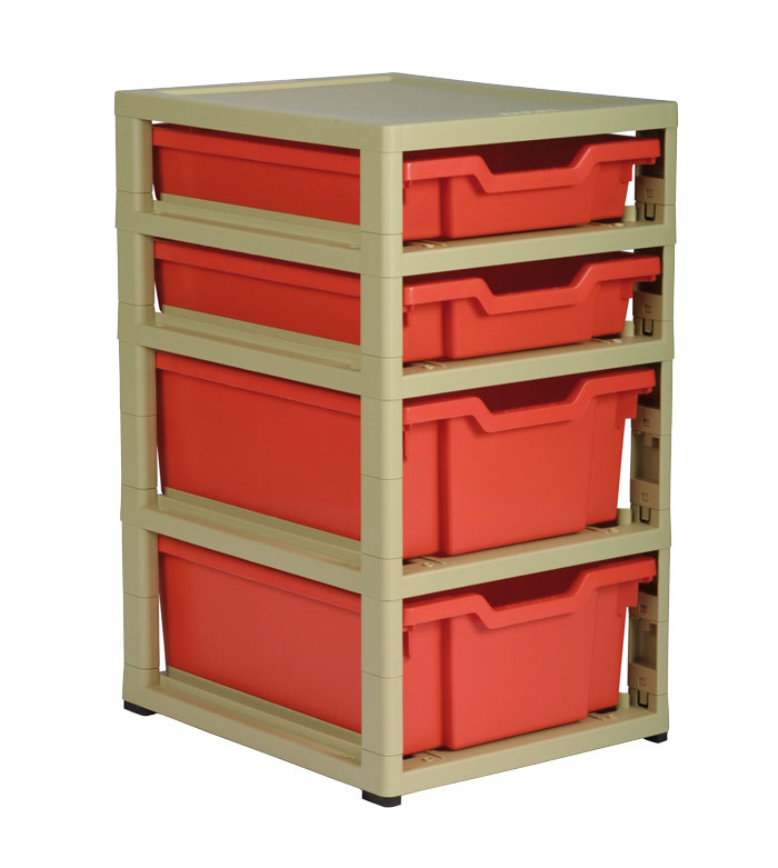 GratStack® 2 Deep + 2 Shallow Tray Unit GratStack® 2 Deep + 2 Shallow Tray Unit
