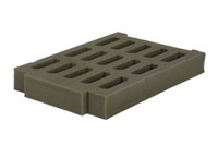 Gratnells Tray Inserts - Foam 15 Calculator Insert (Pack of 6)