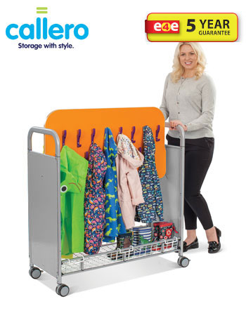 Callero Plus Cloakroom Trolley