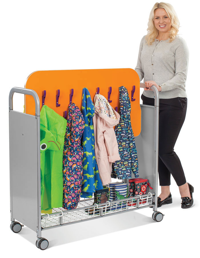 Callero Plus Cloakroom Trolley