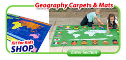 Geography Carpets & Mats